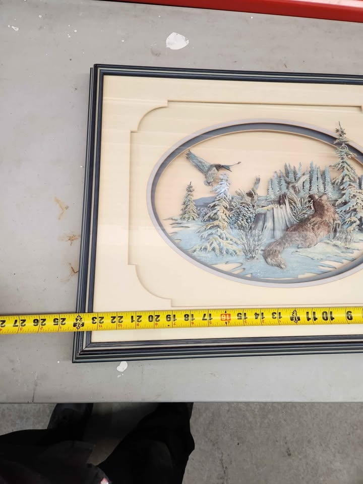 Carlson Framed Art - Wildlife in Forest Setting - photo 3