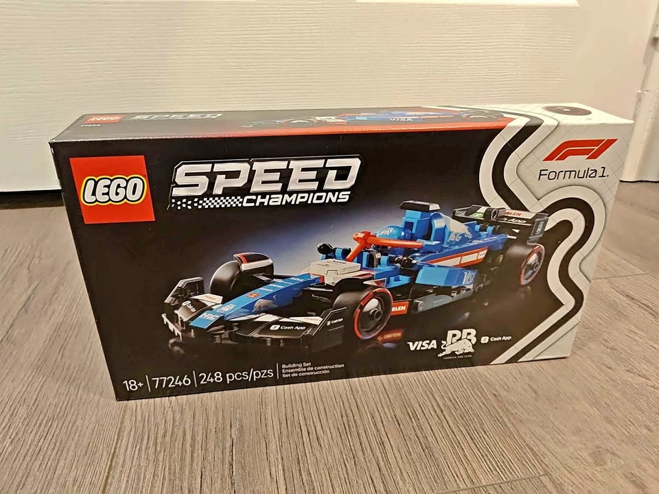 BNIB Lego Speed Champions 77246 Visa Cash App RB VCARB 01 F1