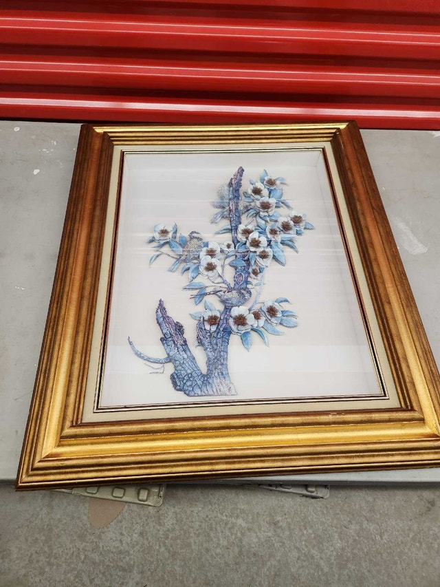 Framed Floral Art