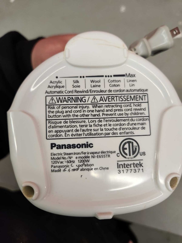Panasonic Steam Iron NI-E653TR - photo 5