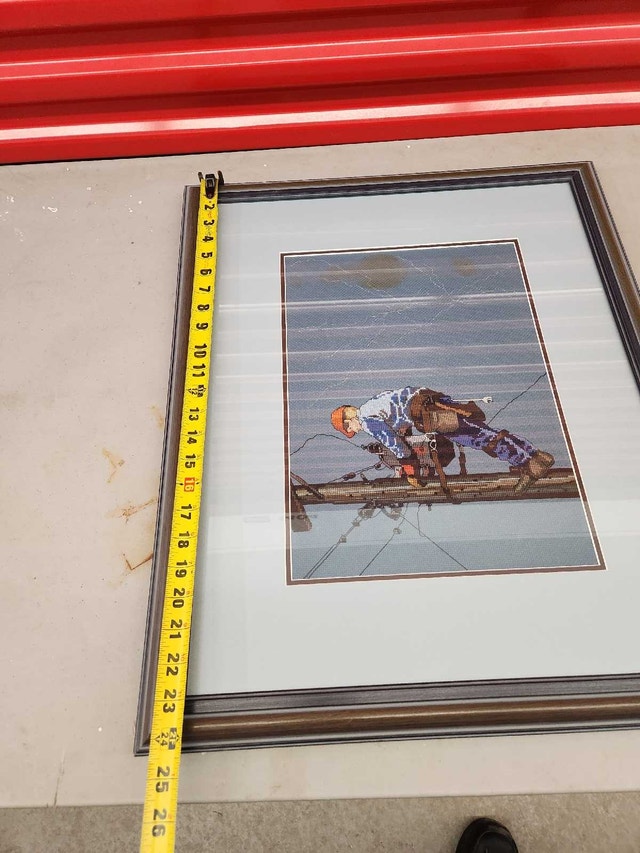 Evelyn Studio Artwork - Lineman Cross-Stitch - photo 2