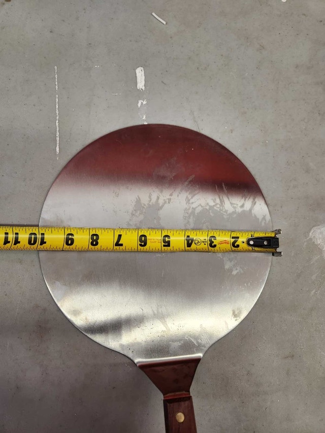 Used Pizza Peel with Wooden Handle - photo 3