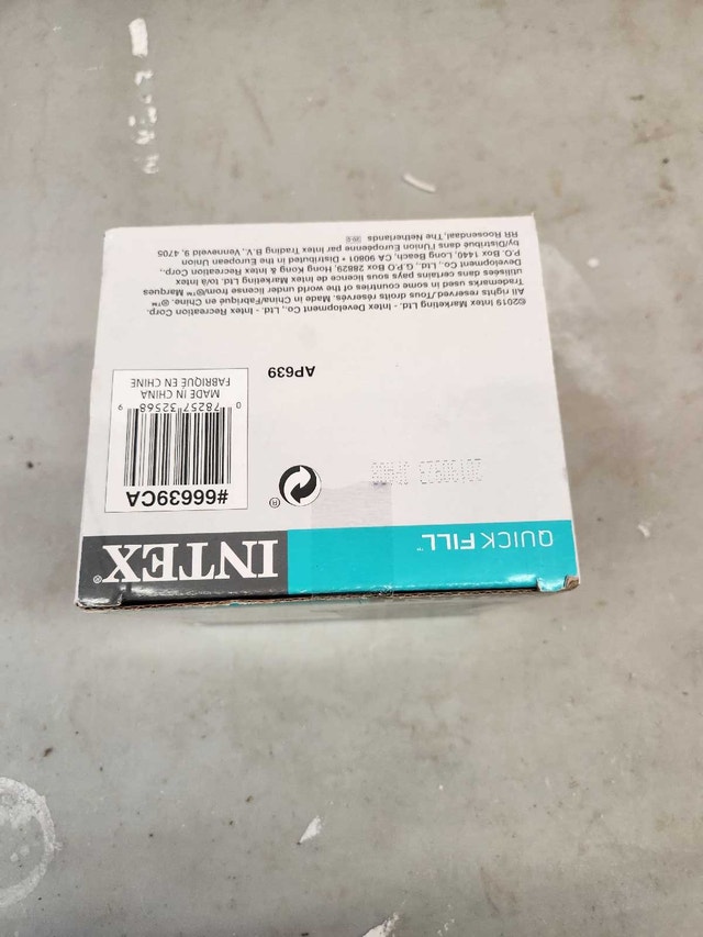 Intex Electric Pump - photo 2