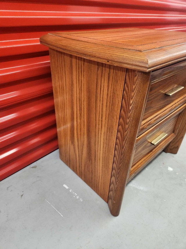 Nightstand with 2 Drawers - photo 5