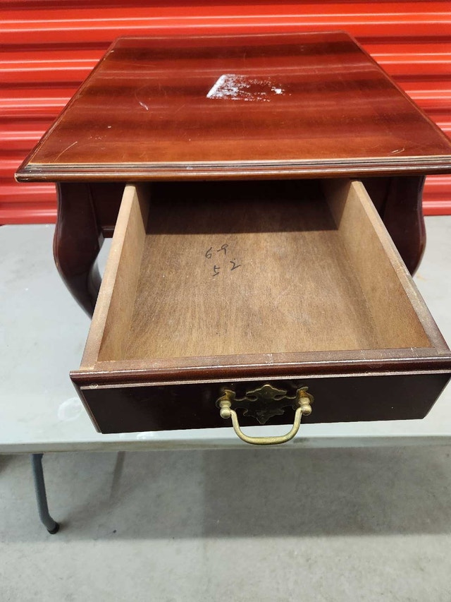 Side Table with Drawer - photo 3