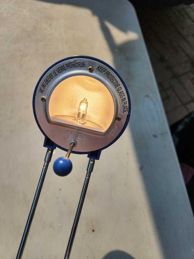 Blue Modern Desk Lamp - photo 4