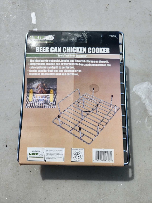 Grip Beer Can Chicken Cooker