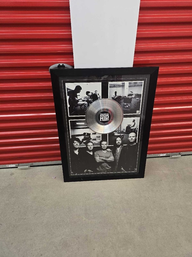 Tragically Hip Framed Record