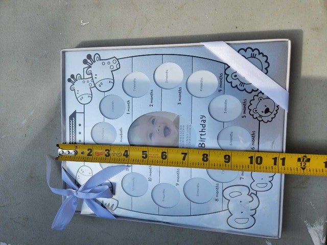 Baby's First Year Picture Frame - photo 2