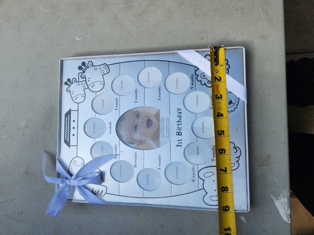 Baby's First Year Picture Frame - photo 3