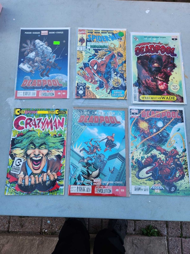 Marvel Comic Books - Deadpool & Spider-Man