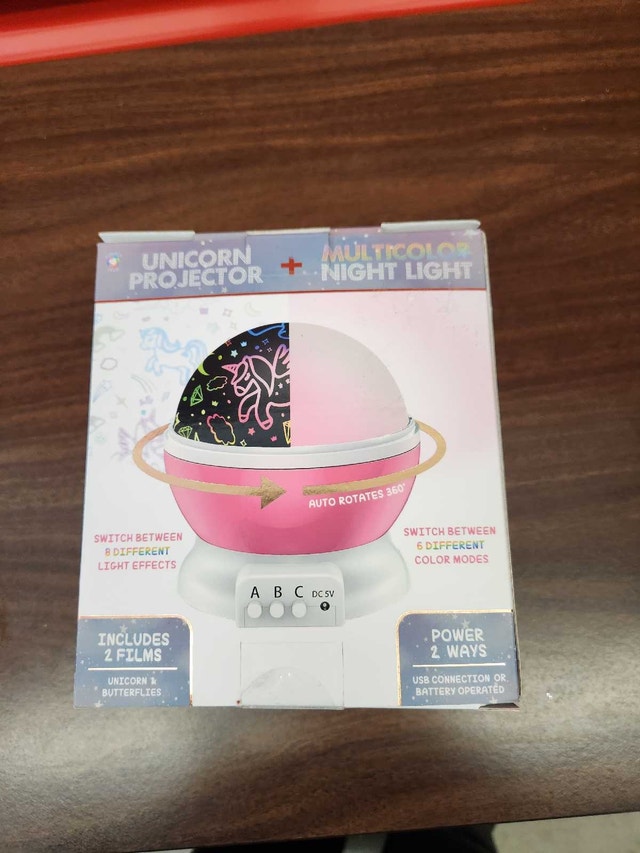 Unicorn Projector Night Light - photo 3