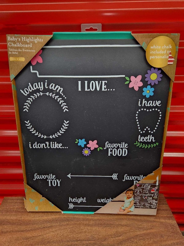 Kate & Milo Chalkboard