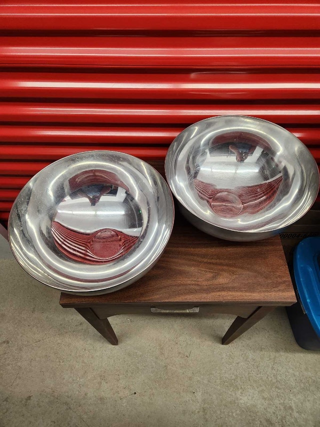 Ikea Bowls - Set of 2 Stainless Steel