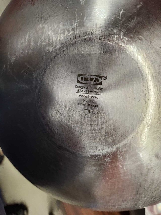 Ikea Bowls - Set of 2 Stainless Steel - photo 2
