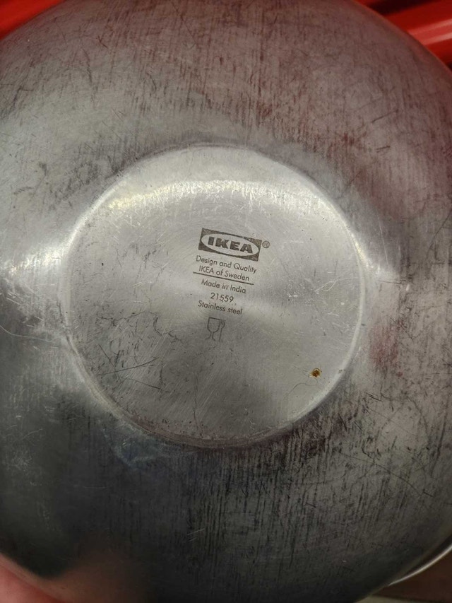 Ikea Bowls - Set of 2 Stainless Steel - photo 3