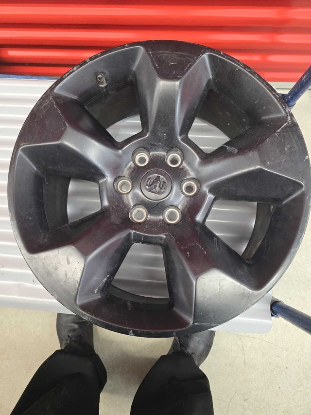 3 Used 20-inch Ram Wheels