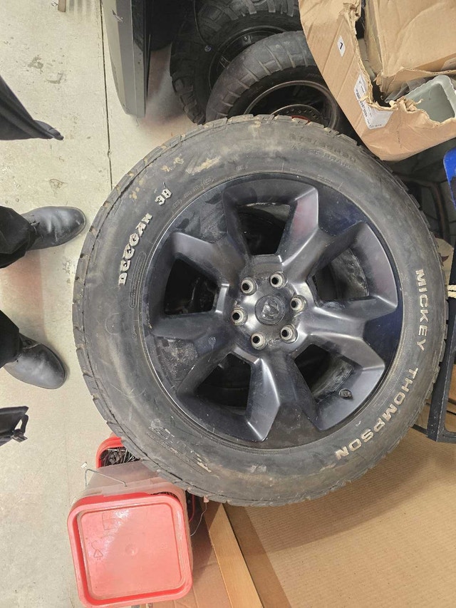 3 Used 20-inch Ram Wheels - photo 2