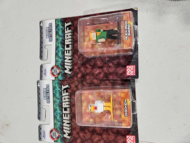 Minecraft Nano Metalfigs