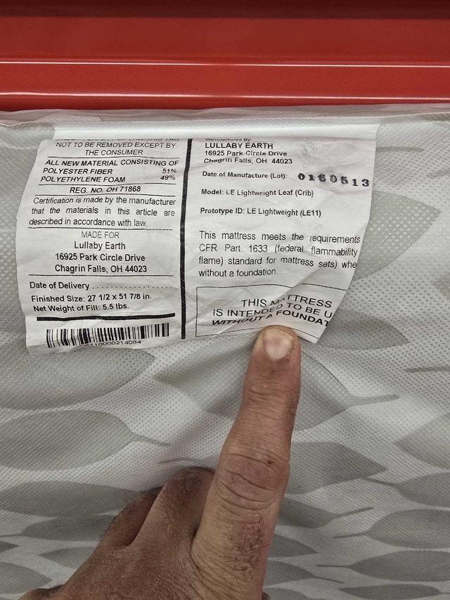 Lullaby Earth Crib Mattress - photo 2