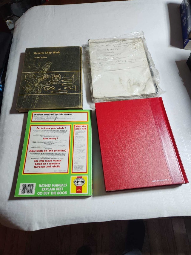 Used Auto Repair Manuals Collection
