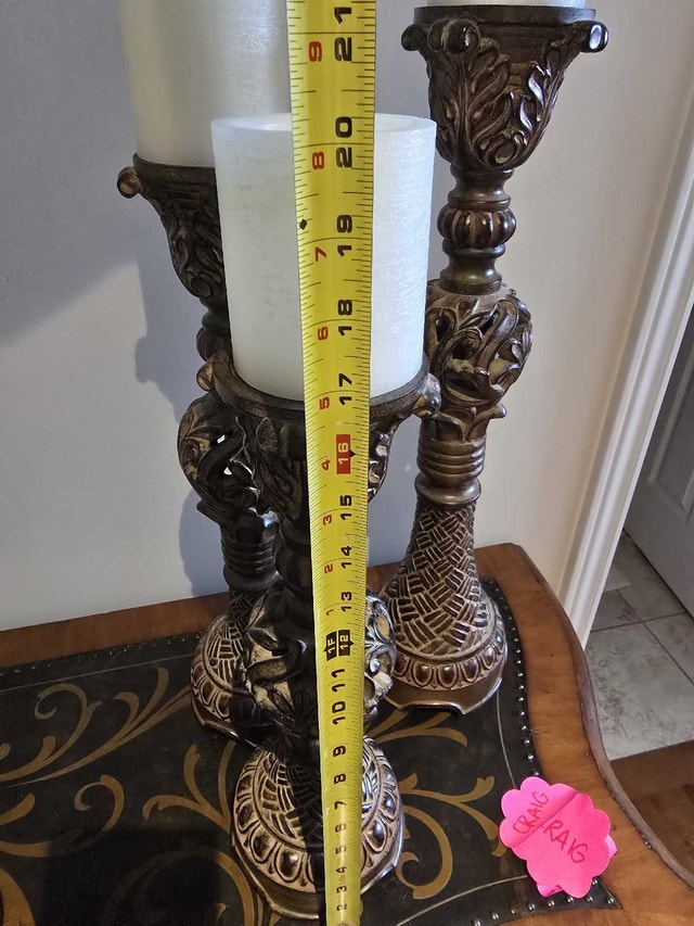 Decorative Candle Holders - Set of 2 (21-34 inches) - photo 2