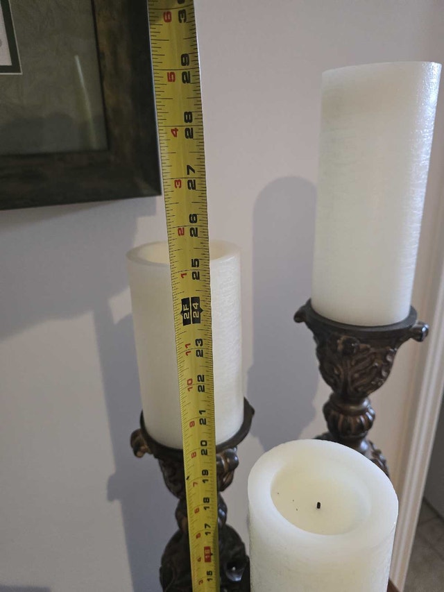 Decorative Candle Holders - Set of 2 (21-34 inches) - photo 3