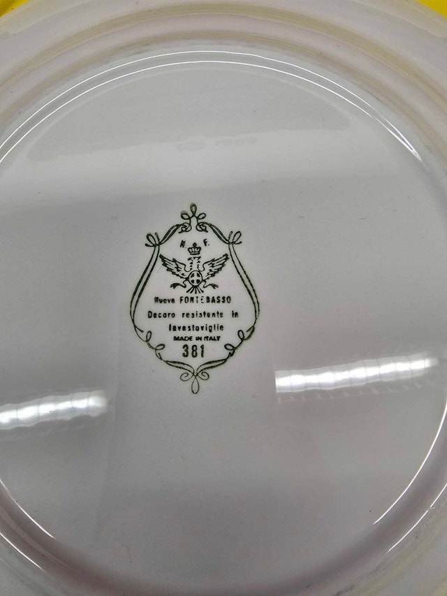 Two Nuova Ponte Basso Plates - photo 4