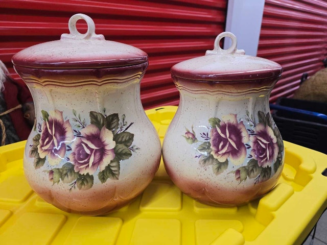 Floral Canisters