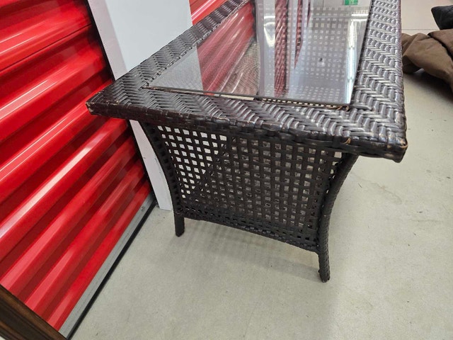 Wicker Patio Table - photo 2
