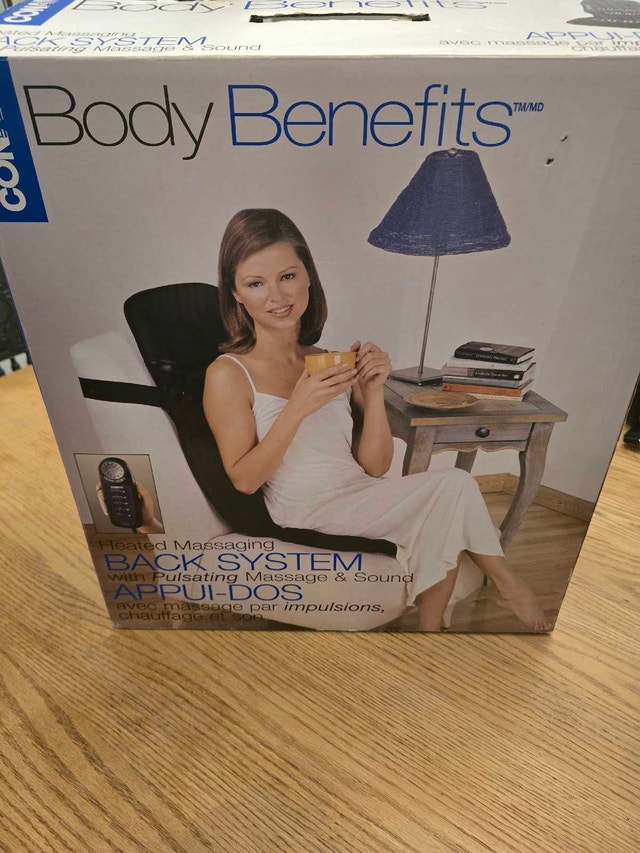 Body Benefits Heated Massaging Back System