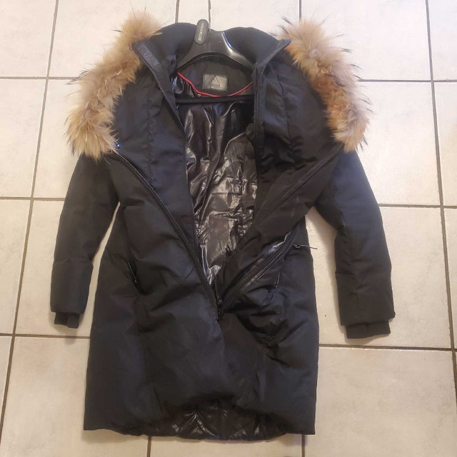 Rudsak Down Parka Ateliernoir Coat Jacket With Fur Hood - photo 5