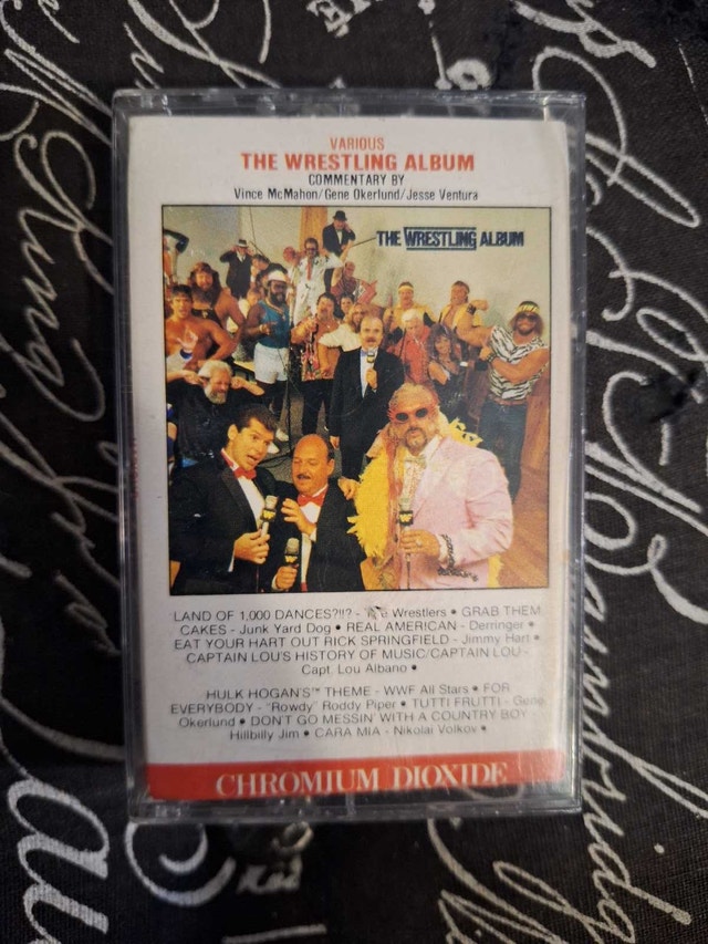 The Wrestling Album WWF Cassette Tape 1985 - photo 2