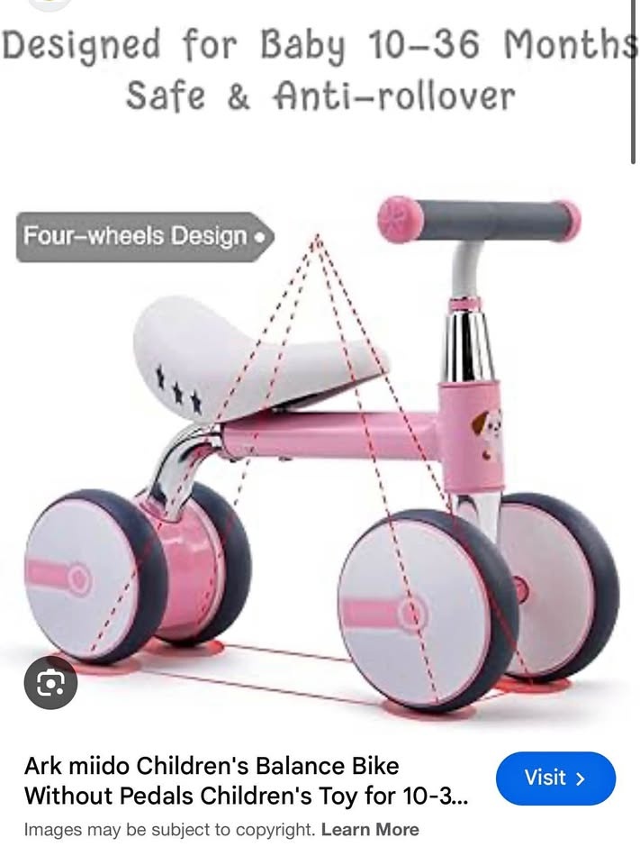 Brand new Arkmiido Mini Balance Bike for babies 10-36 months
