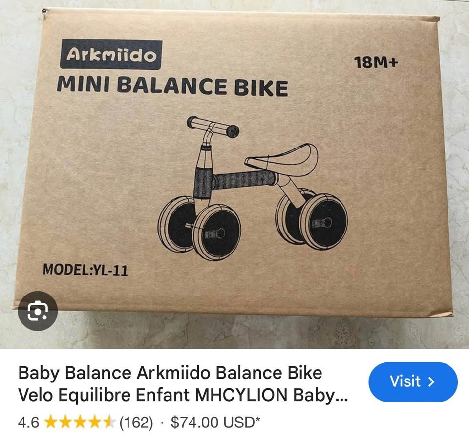 Brand new Arkmiido Mini Balance Bike for babies 10-36 months - photo 2