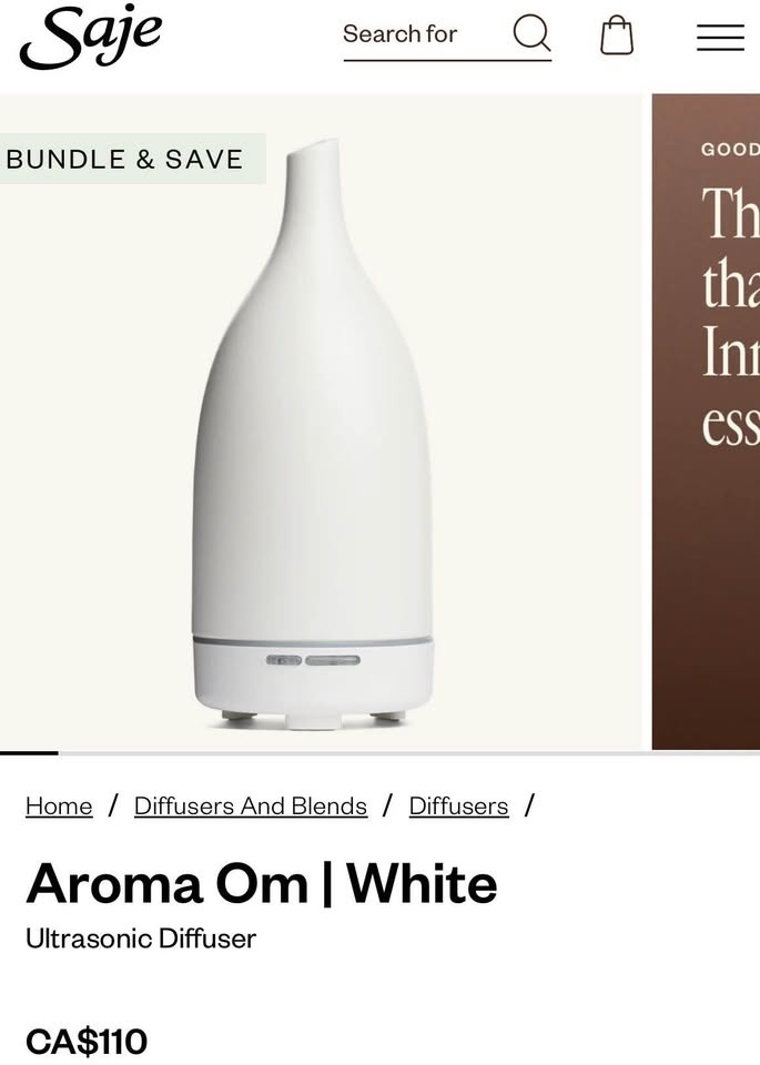 Saje Aroma Om Diffuser - photo 2