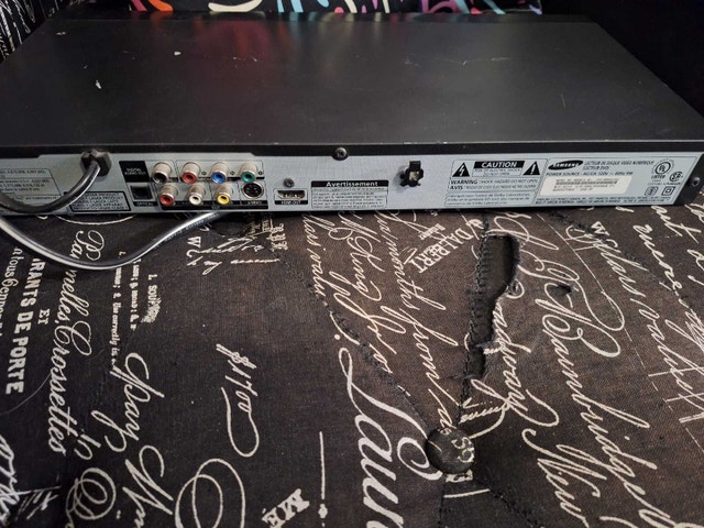 Samsung DVD-HD860 DVD Player No Remote Tested Works - photo 2