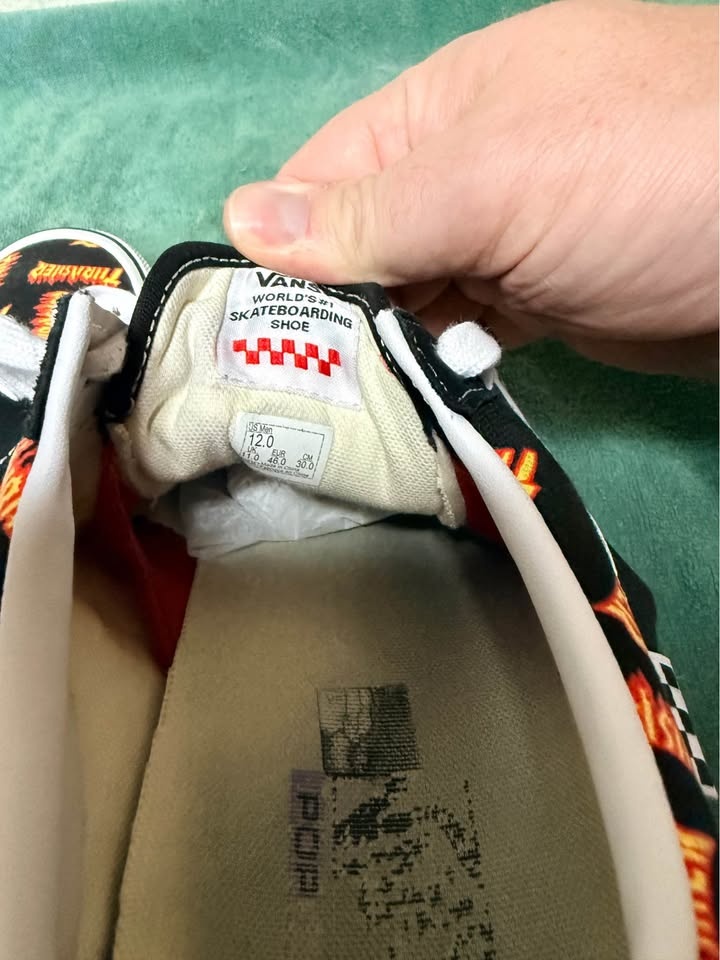 Vans Old School Skate Thrasher Magazine Men's Shoes - photo 3