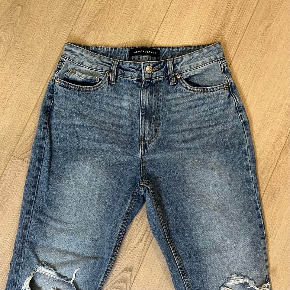 AEROPOSTALE High-Rise Distressed Women Jeans - Size 6 - photo 2