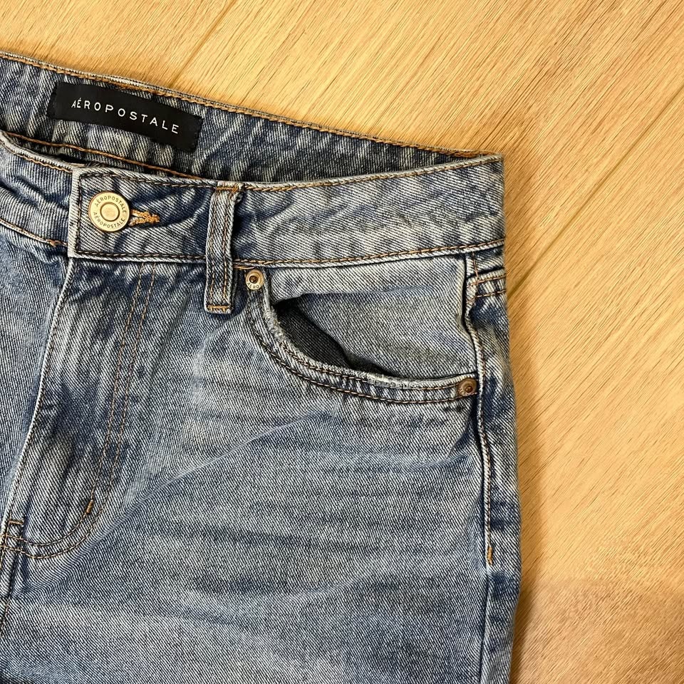 AEROPOSTALE High-Rise Distressed Women Jeans - Size 6 - photo 3