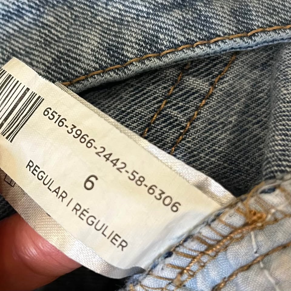 AEROPOSTALE High-Rise Distressed Women Jeans - Size 6 - photo 5