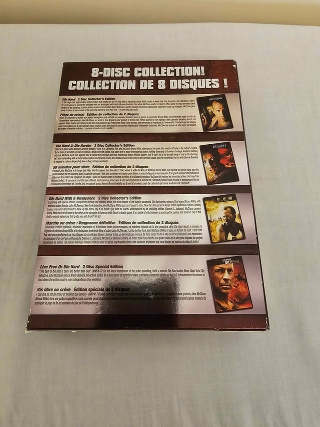 Die Hard Collection (1-4 DVD Set) Bruce Willis - photo 2