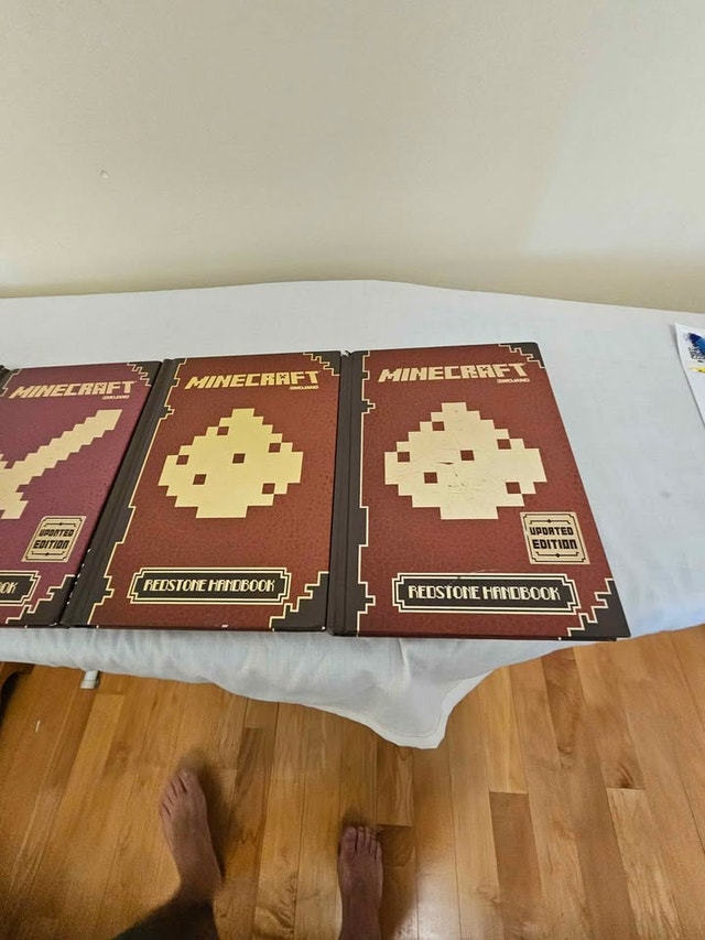 Minecraft Handbooks Set 4 Books Updated Edition (4 + 1 extra) - photo 3