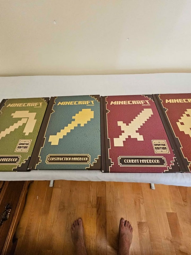 Minecraft Handbooks Set 4 Books Updated Edition (4 + 1 extra) - photo 4