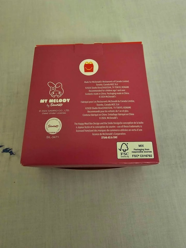My Melody Yu-Gi-Oh! McDonald's Toy New - photo 2