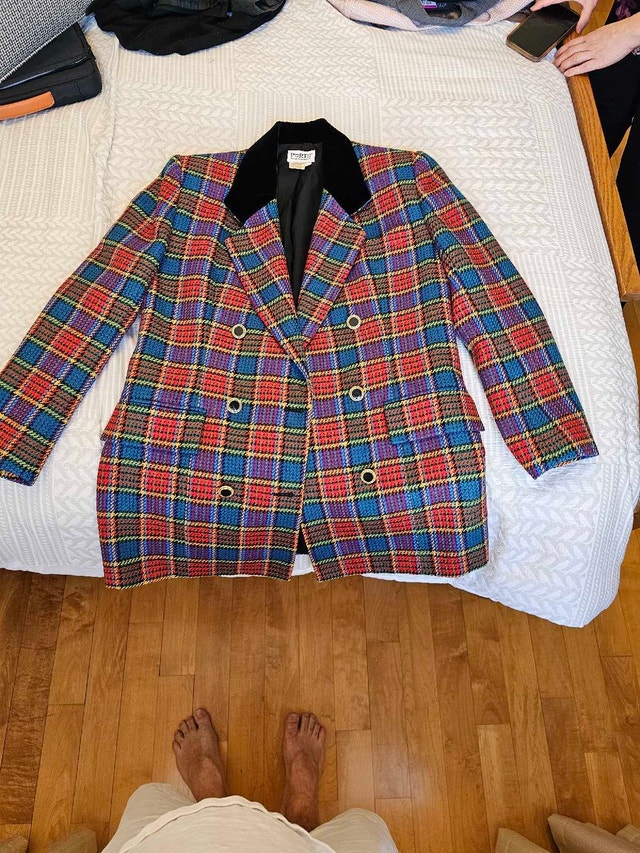 Ports International Vintage Women's Blazer Jacket Size 8