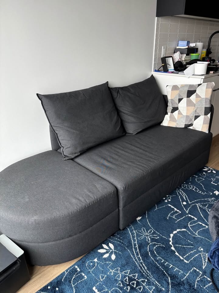 IKEA LINDÅKRA Sleeper Sofa with Storage - photo 2