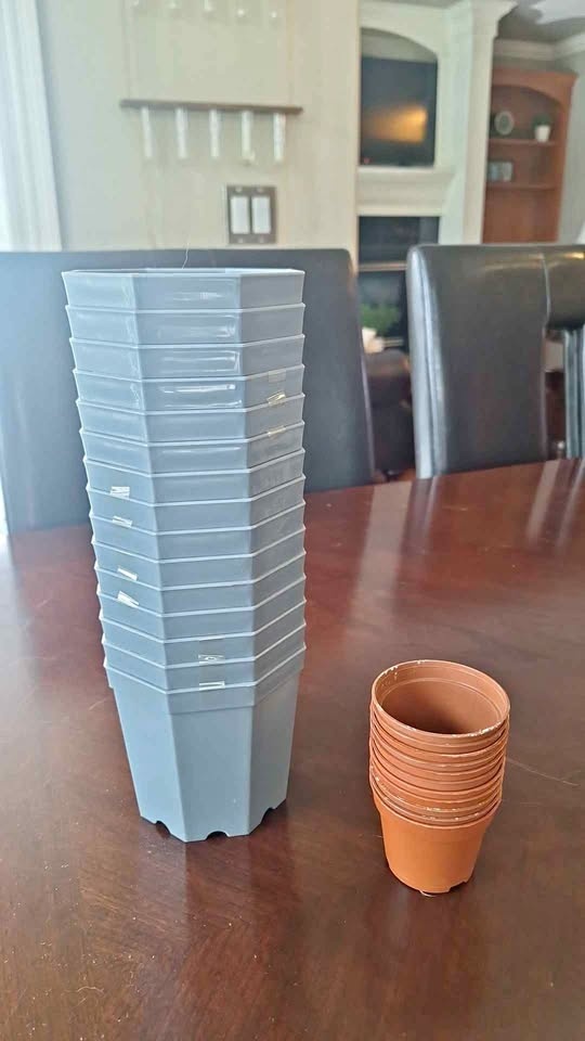 Draining Plant Pots