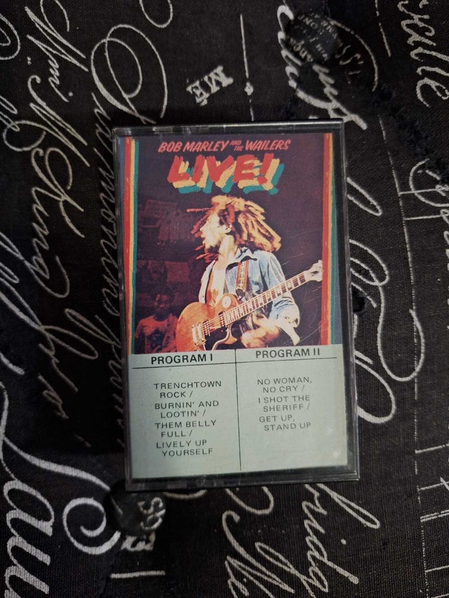 Bob Marley and the Wailers Live Cassette