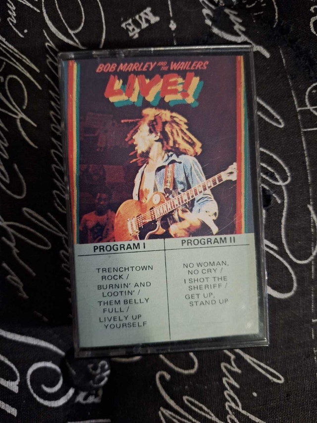 Bob Marley and the Wailers Live Cassette - photo 2